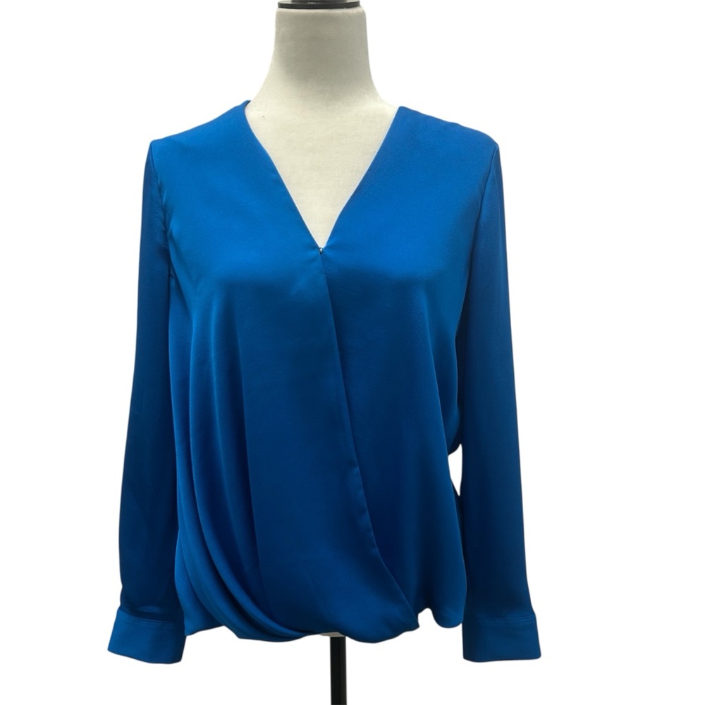 Vince Camuto Vibrant Blue Blouse Size M